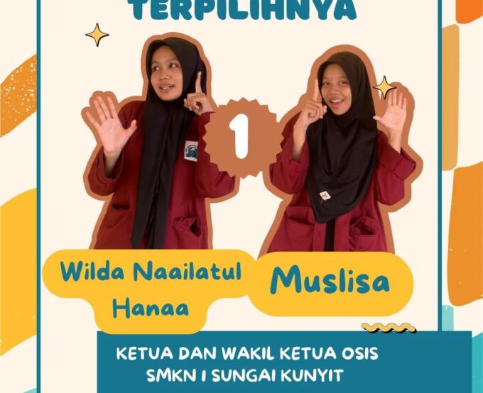 ketua dan wakil ketua osis periode 2024/2025